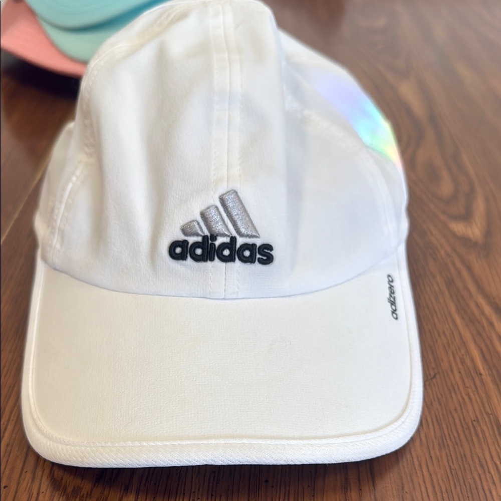Adidas White Cap
